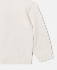 Motif Pocket Cotton Cardigan