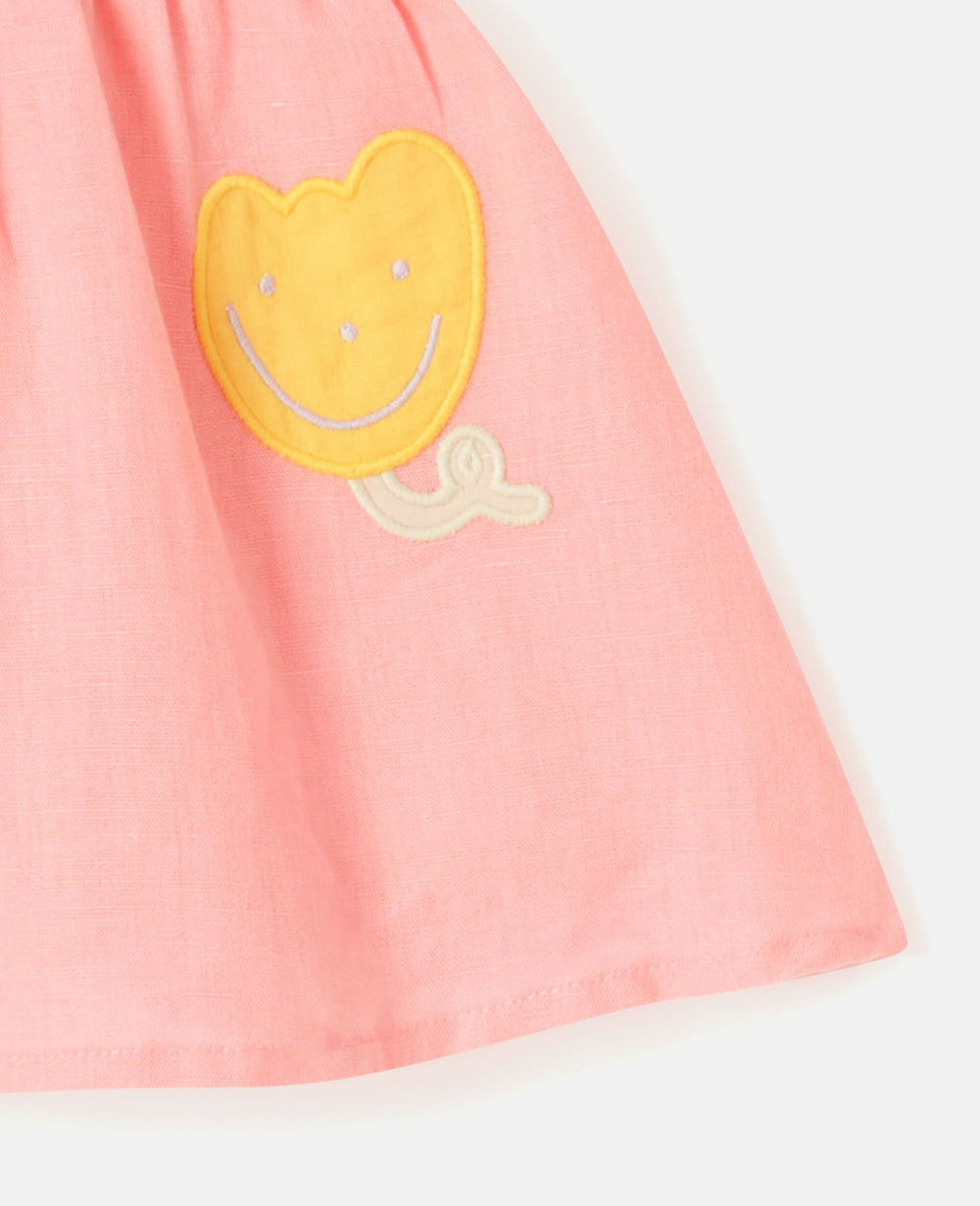 Motif Pocket Dress and Bloomer Set