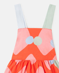 Zig-Zag Print Dress and Bloomer Set