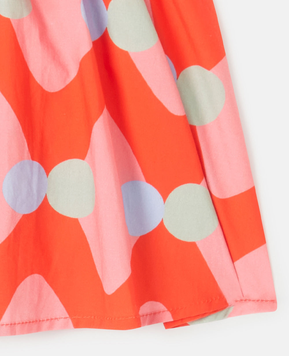 Zig-Zag Print Dress and Bloomer Set