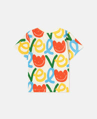 All-Over Love Print T-Shirt