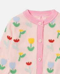Floral Print Cardigan