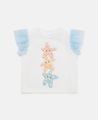 Stacked Starfish Graphic T-Shirt