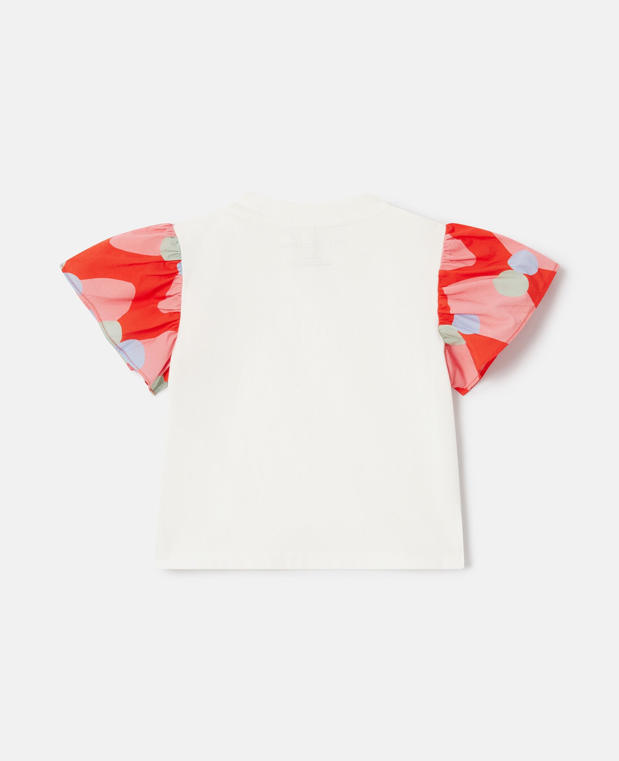 Contrast Sleeve Graphic T-Shirt