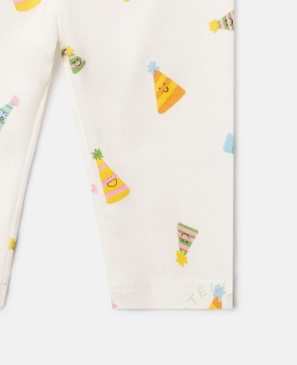 Party Hat Print Leggings