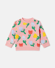 All-Over Floral Sweatshirt