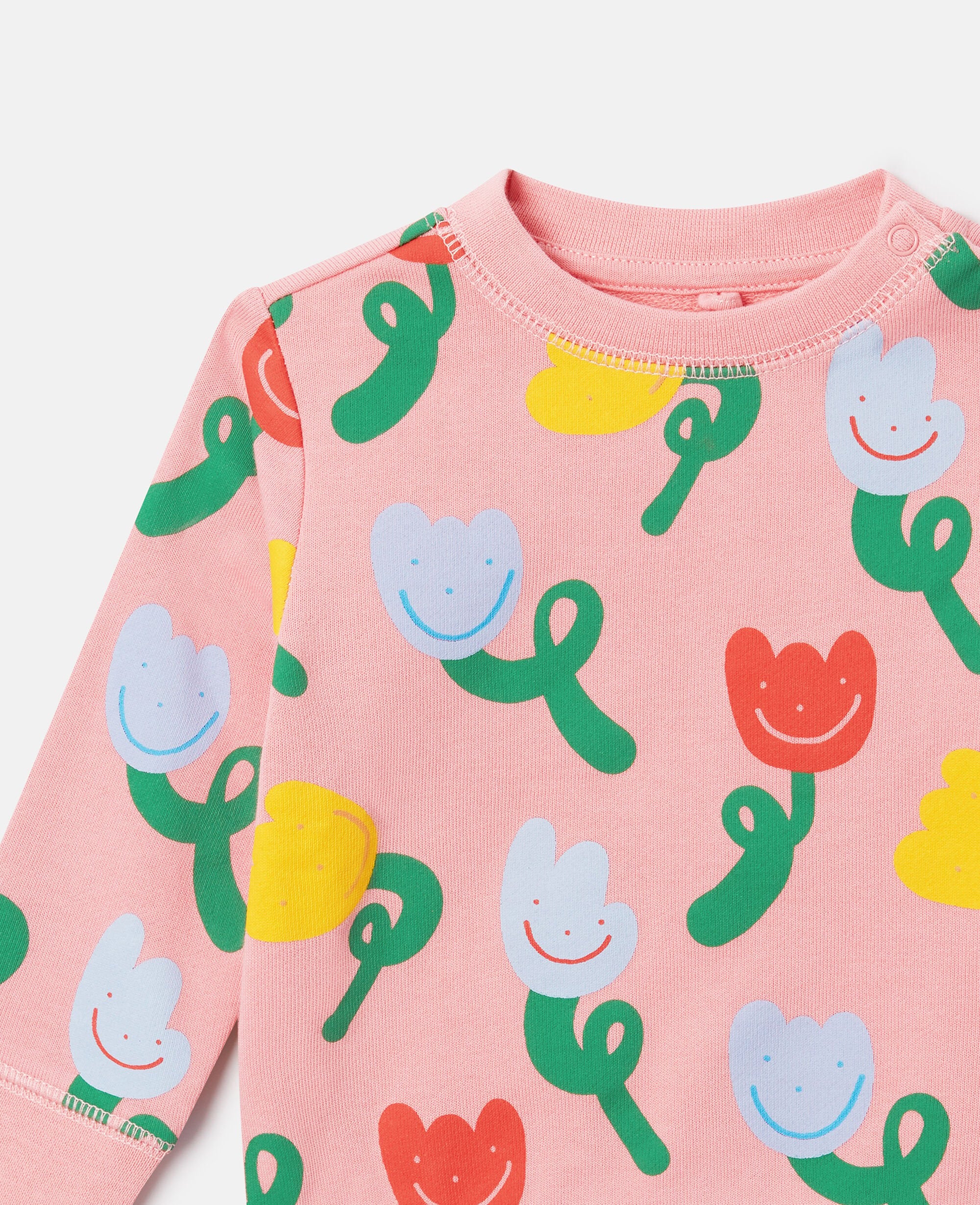 All-Over Floral Sweatshirt
