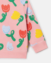 All-Over Floral Sweatshirt
