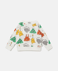Bug Band Print Sweatshirt