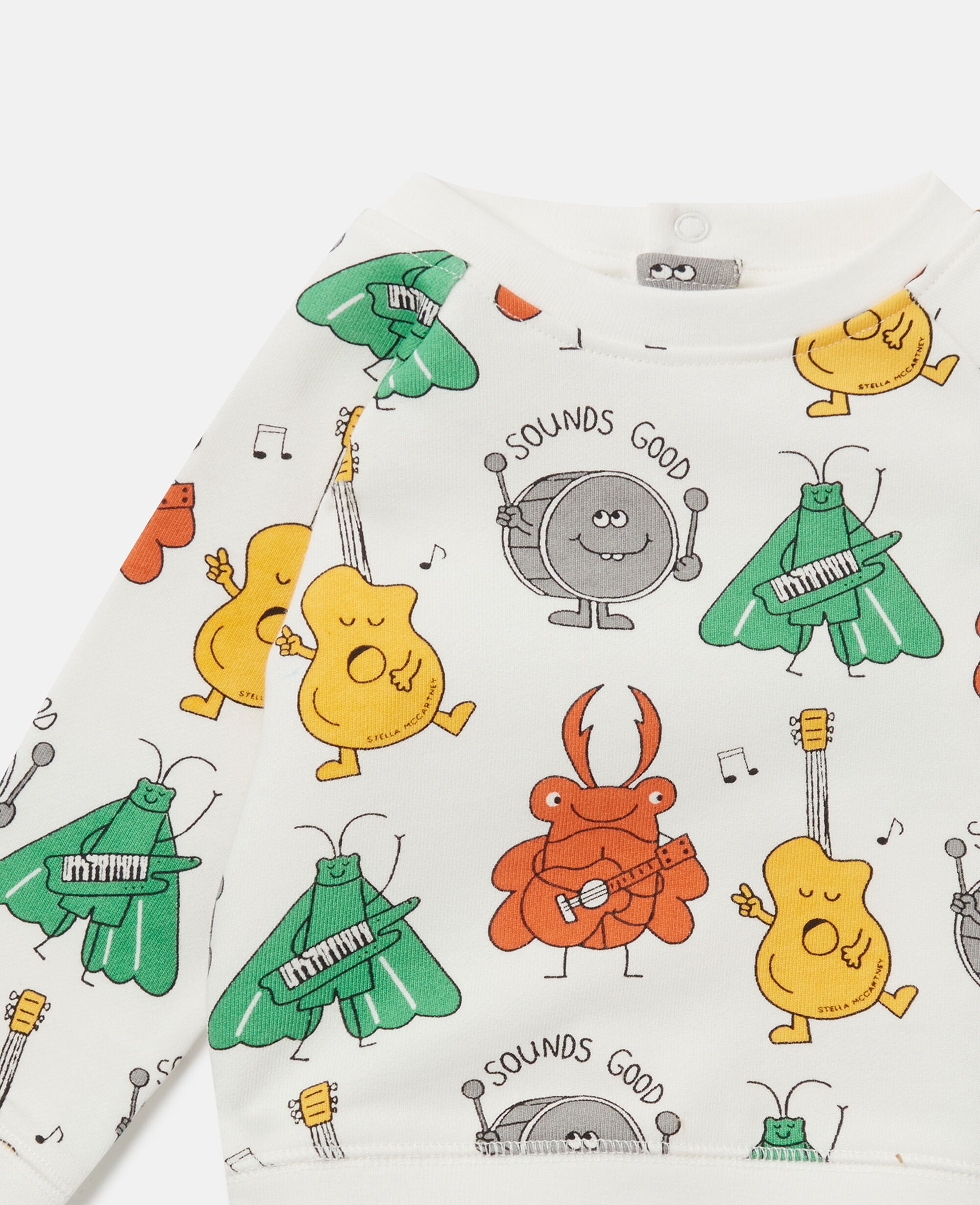 Bug Band Print Sweatshirt