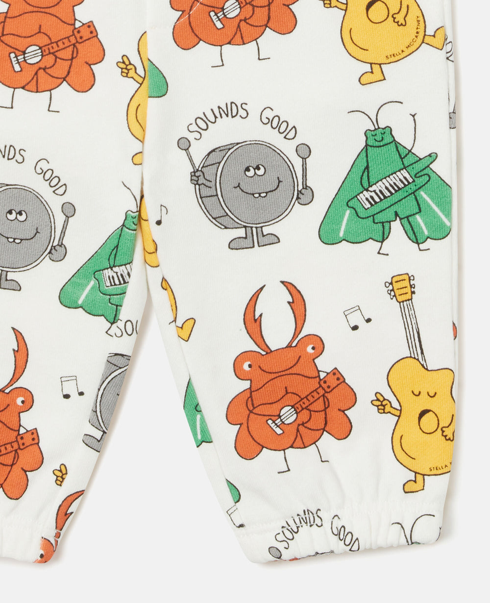 Bug Band Print Joggers