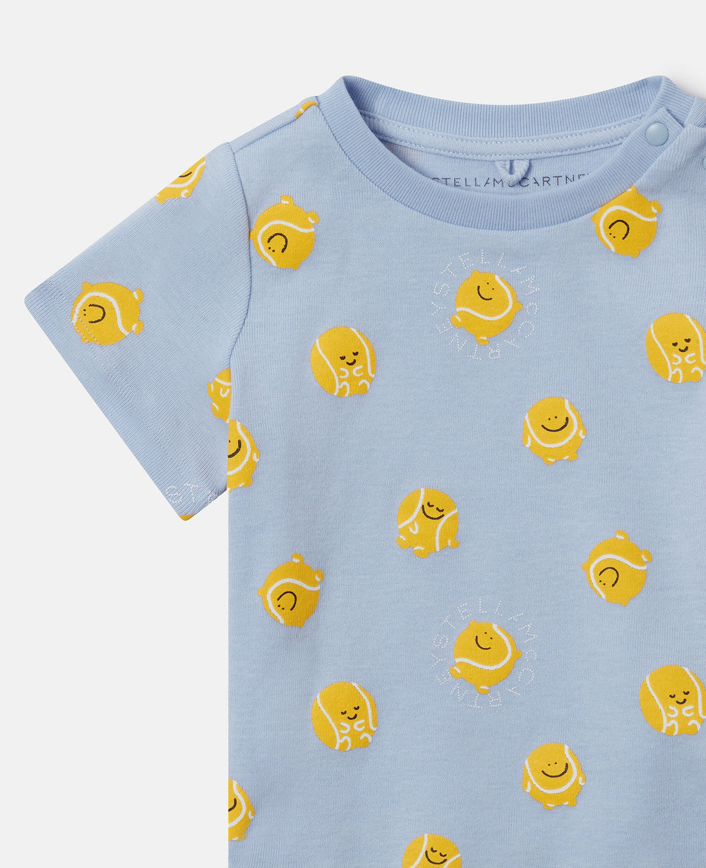 Tennis Ball Print T-Shirt