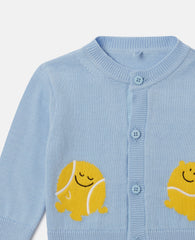 Tennis Ball Appliqué Cardigan