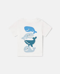 Whale Graphic Short Sleeve T-Shirt
