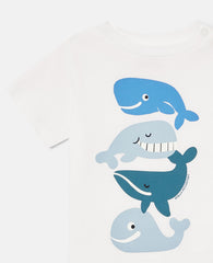 Whale Graphic Short Sleeve T-Shirt