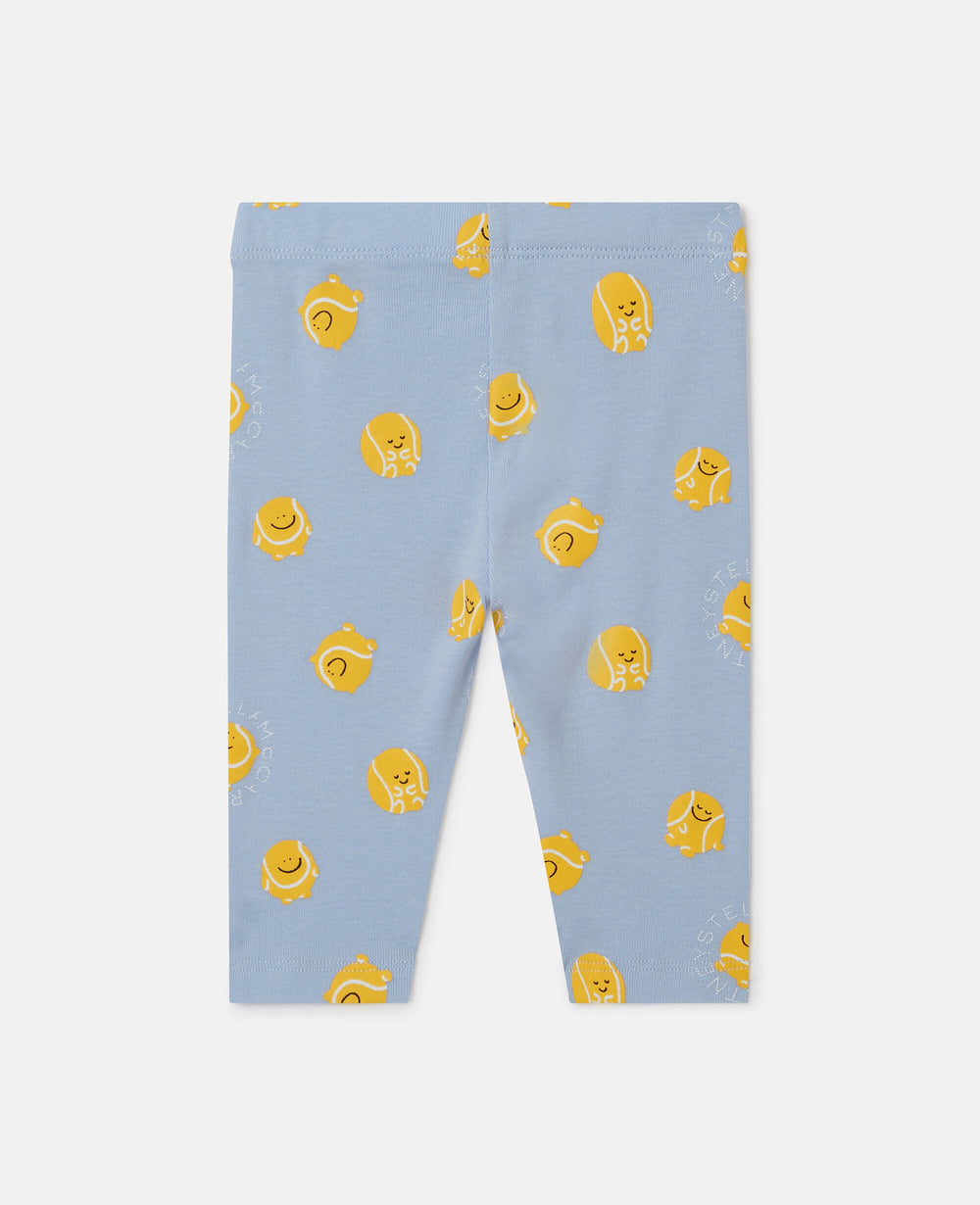Tennis Ball Print Leggings