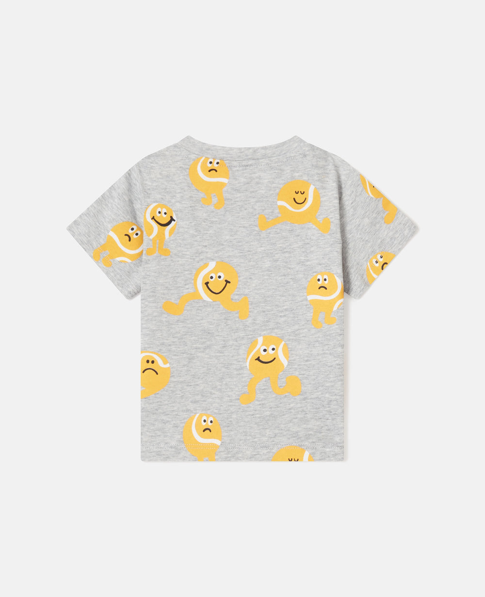 Tennis Ball Print T-Shirt