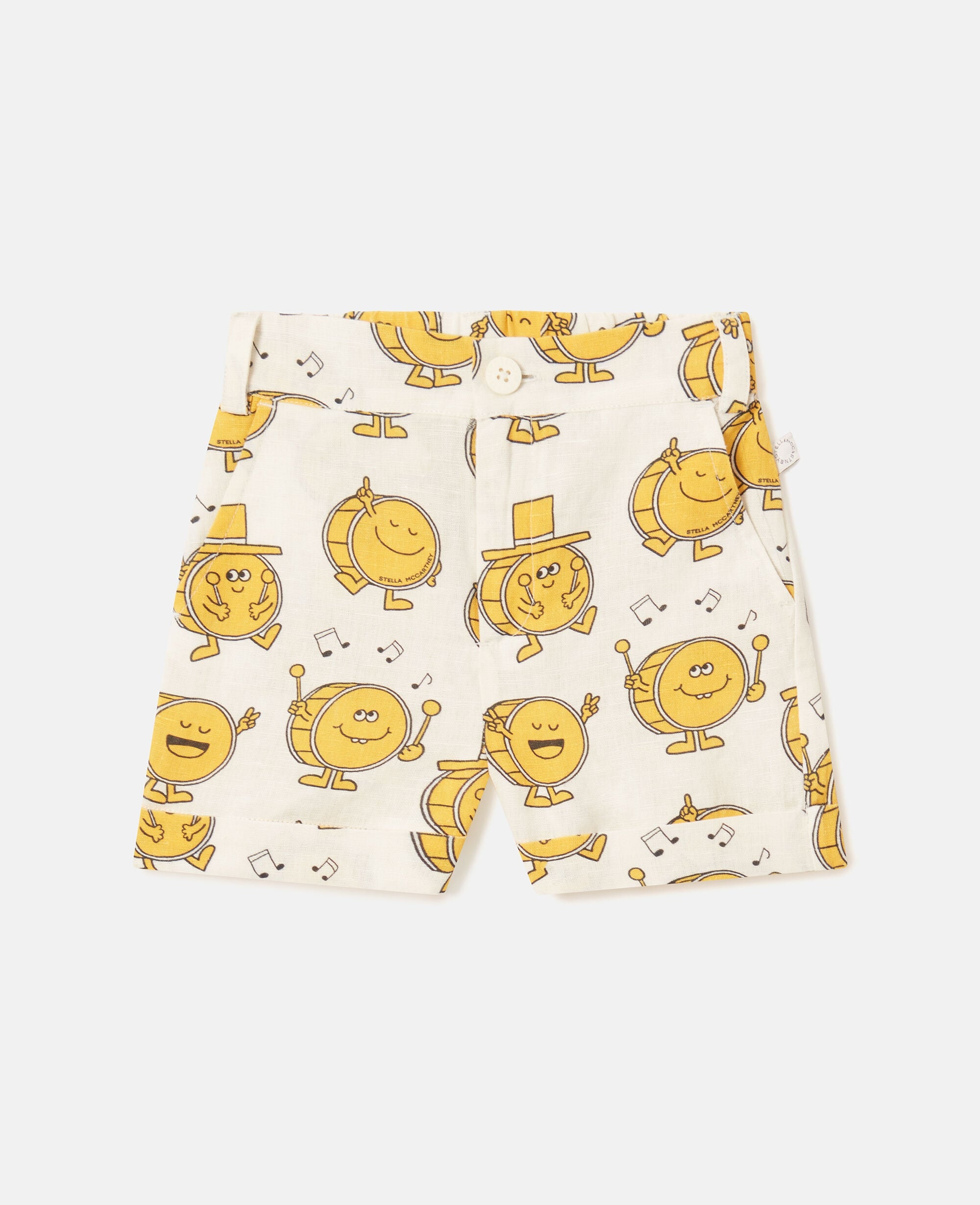 Drum Print Shorts