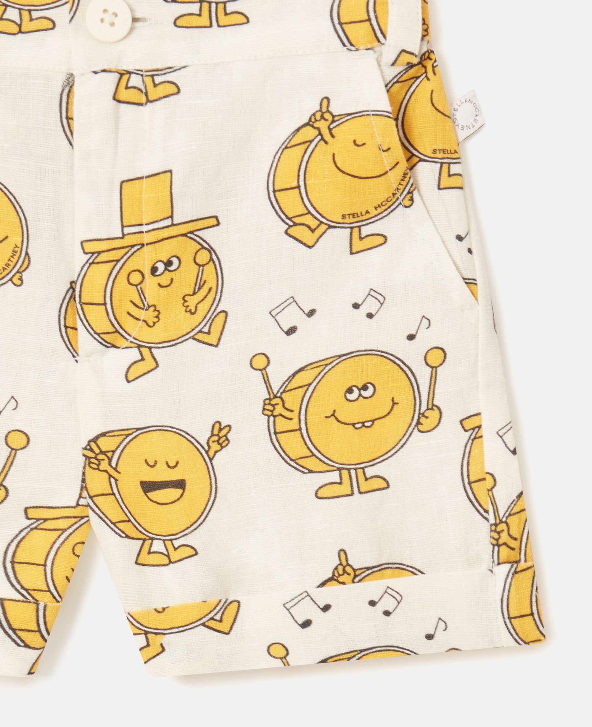 Drum Print Shorts