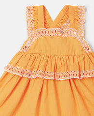 Popeline Dress and Bloomers Set