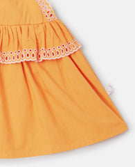 Popeline Dress and Bloomers Set