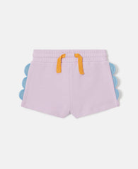Scallop Trim Sweat Shorts