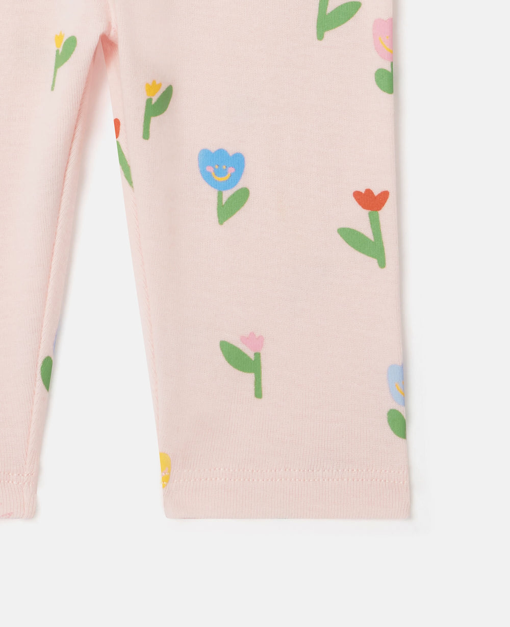 Floral Print Leggings