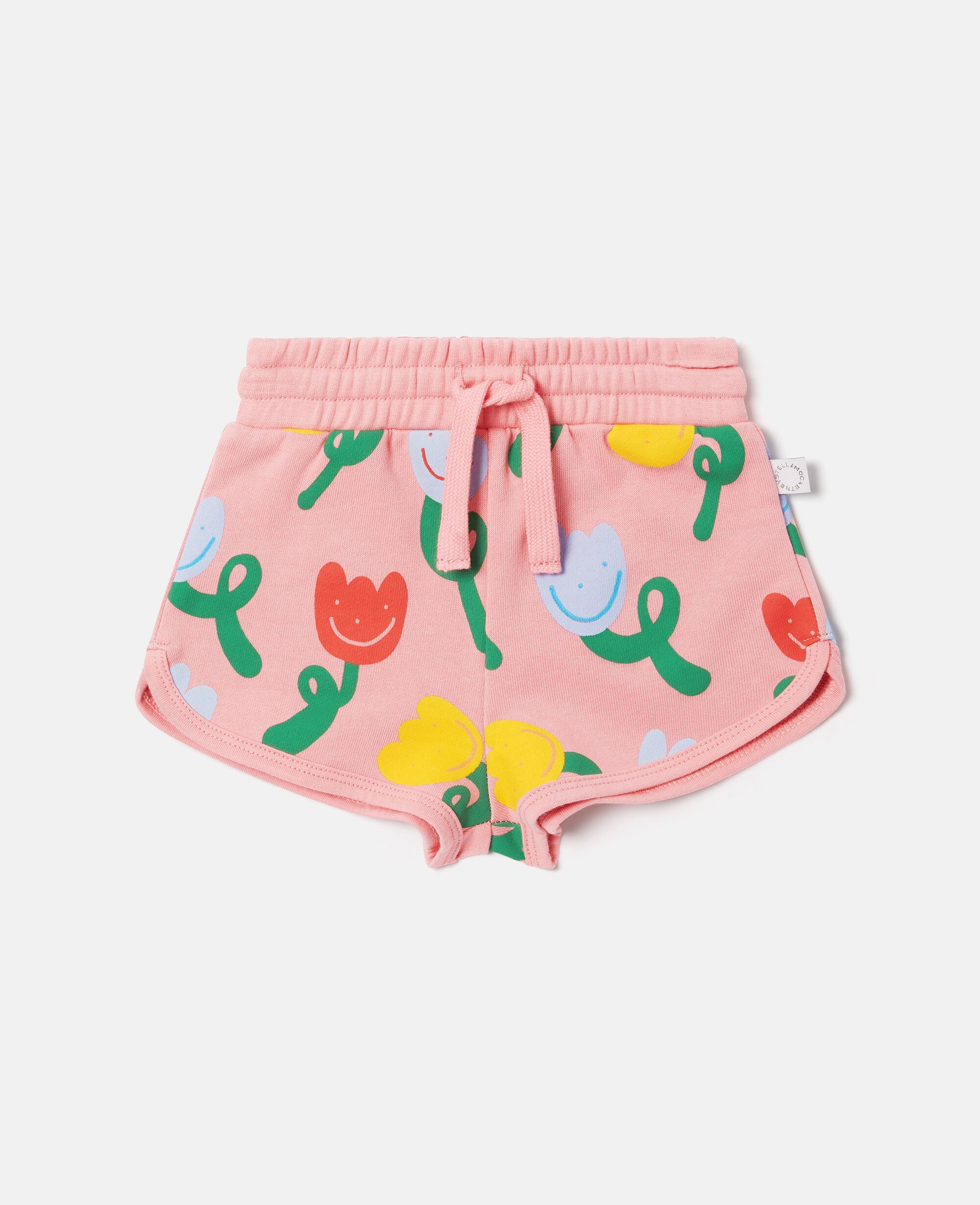 All-Over Floral Jersey Shorts