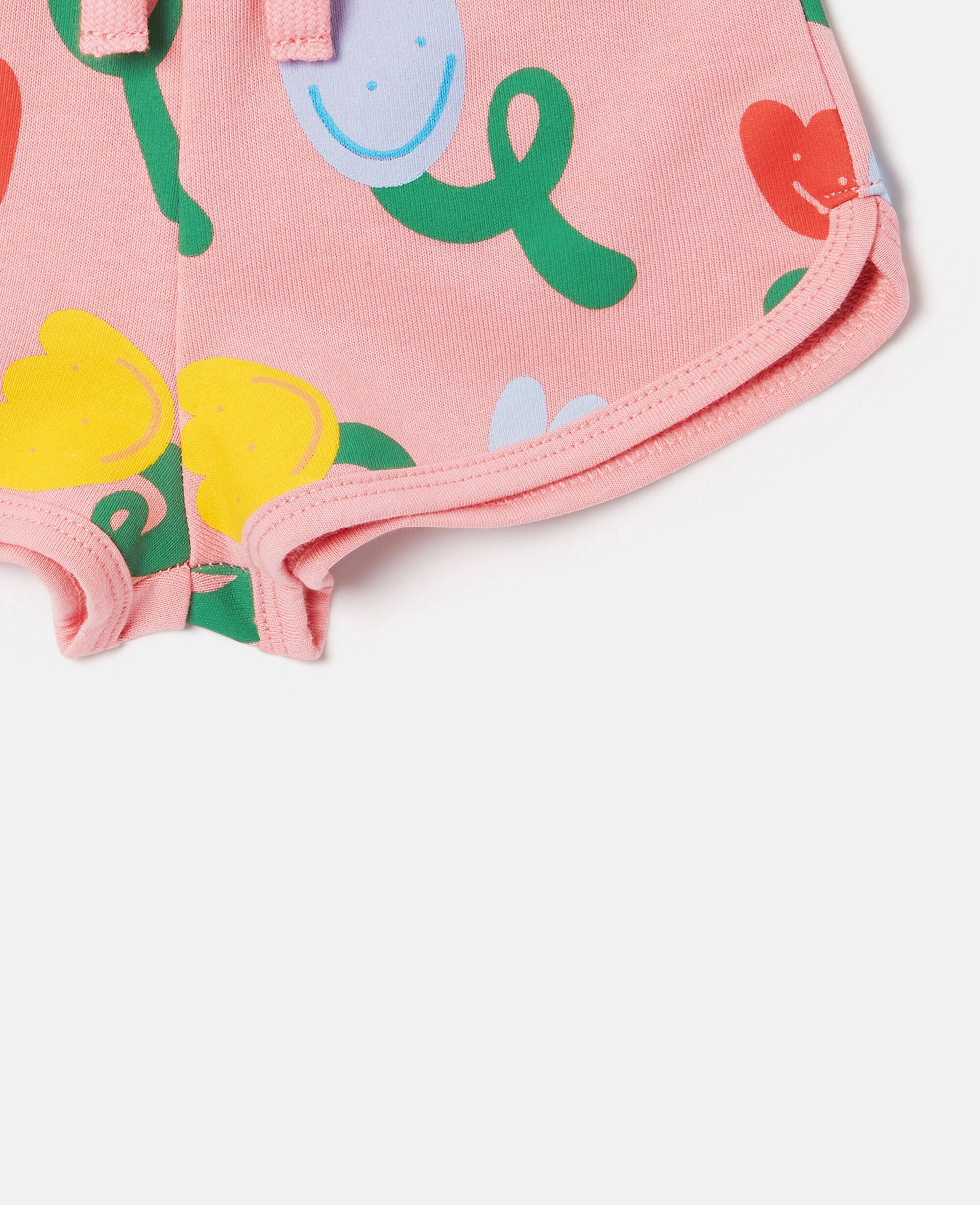 All-Over Floral Jersey Shorts