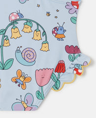 Floral Print Swimsuit