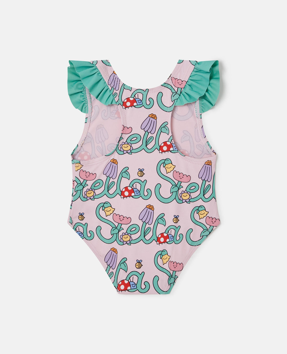 Stella Vine Print Swimsuit